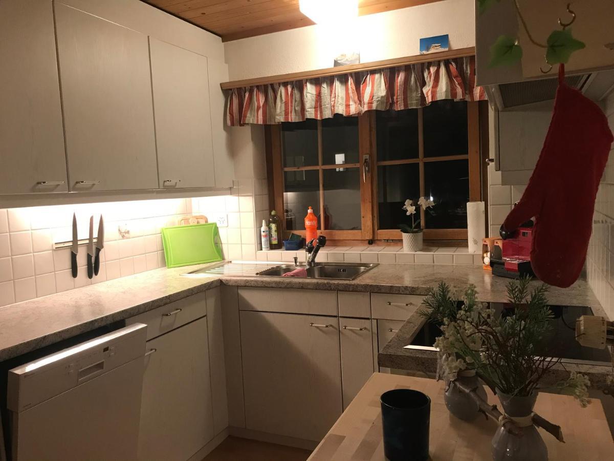 Ferienwohnung Uf Z'Enisch Klosters Luaran gambar