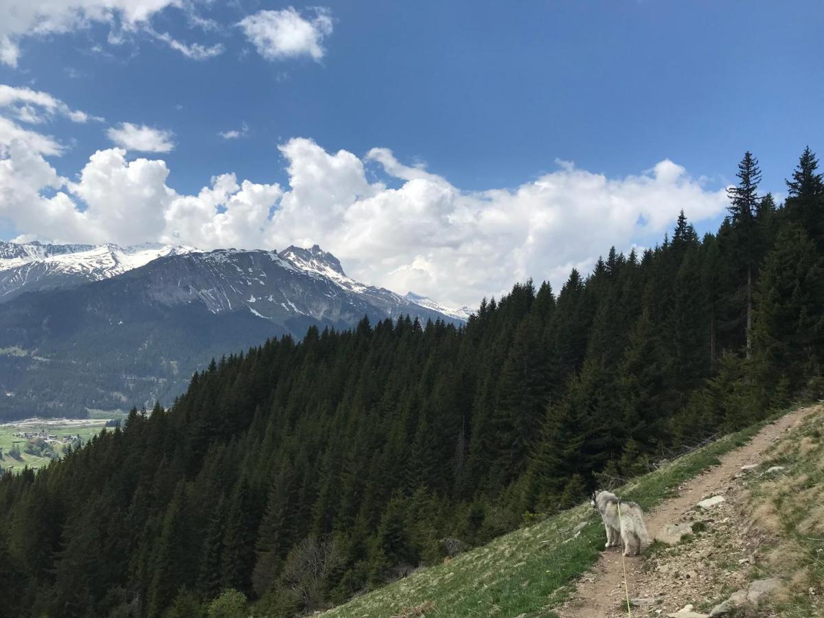 Ferienwohnung Uf Z'Enisch Klosters Luaran gambar